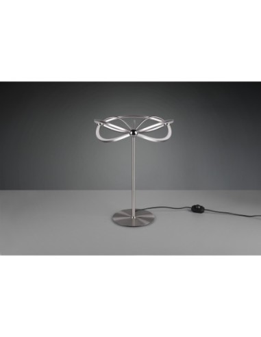 TRIO CHARIVARI – Élégance moderne, lampe de table LED 26W avec variateur intégré