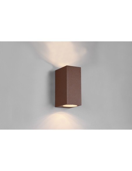 Trio Roya – Lampe murale robuste fonte d’aluminium, idéale terrasse et façade