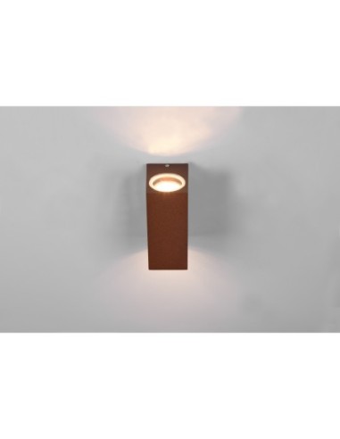 Applique murale extérieure, 2 xGU10, rouille - Trio - Roya