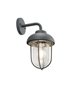 Trio Duero – Applique murale extérieure 1xE27 max 40W, fonte d’aluminium, anthracite, IP44