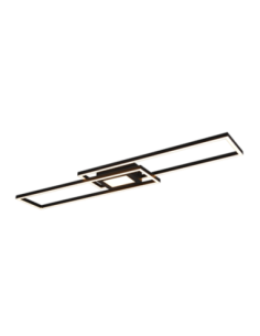 TRIO GANADO – Plafonnier LED, 37W, 4300lm, réglage de la luminosité et de la couleur (2700-6500K) avec télécommande