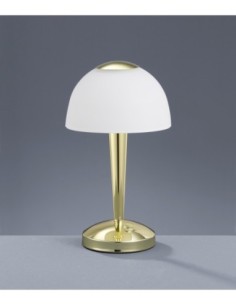 Trio Ventura – Lampe de table LED 4W, 350lm, tactile 4 niveaux, laiton poli 2