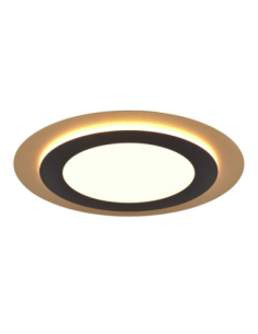 TRIO MORGAN – Plafonnier LED avec télécommande, 42W, 5600lm, réglage de la couleur et luminosité (2700-6500K)
