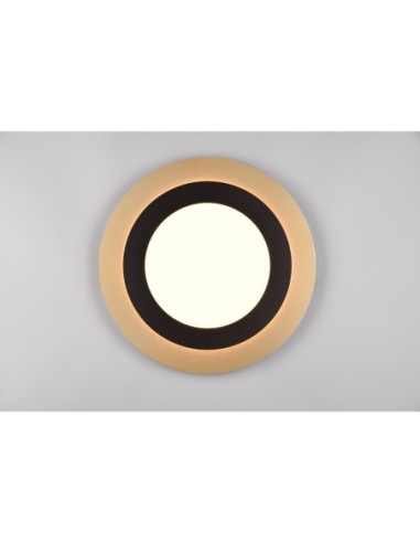 Plafonnier LED 2700-6500K noir et or télécommande – Trio – Morgan intérieur | Trio