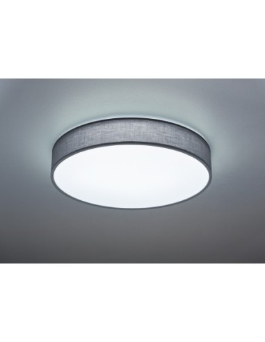Plafonnier LED 42W 4900lm Gris 3000-5000K – Trio - Lugano