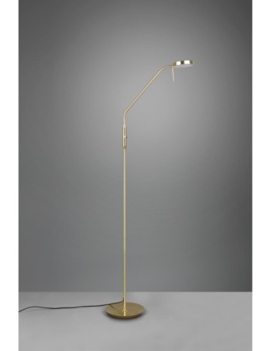 TRIO Monza – Lampadaire design minimaliste, LED dimmable, lumière variable