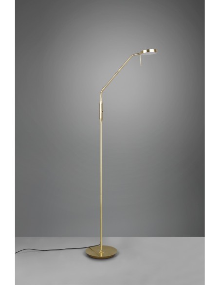 TRIO Monza – Lampadaire design minimaliste, LED dimmable, lumière variable
