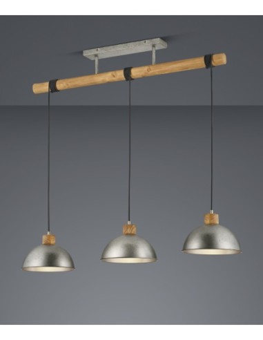 TRIO Delhi – Lampe suspendue au style vintage, parfaite pour une table à manger
