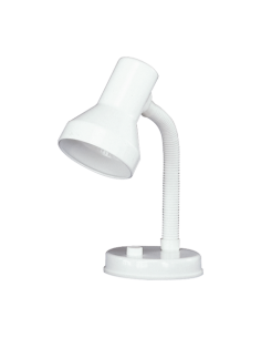 Trio Pronto – Lampe de table blanche, 1xE27, max 18W, flexible orientable, H 30 cm