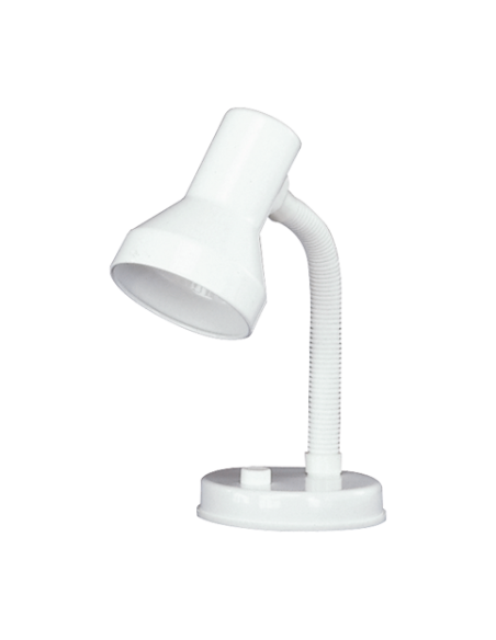 Trio Pronto – Lampe de table blanche, 1xE27, max 18W, flexible orientable, H 30 cm