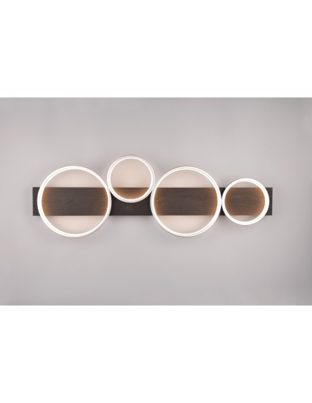 Plafonnier LED SMD 44W , 5100lm, 3000K – Titane - TRIO - MEDERA