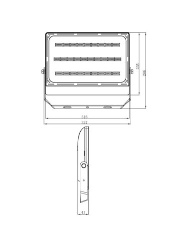 Projecteur Led professionnel faible éblouissement 4000k 80 watts Brachium - Deko Light Leluminaireled.com