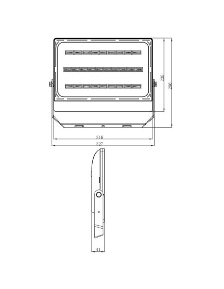 Projecteur Led professionnel faible éblouissement 4000k 80 watts Brachium - Deko Light Leluminaireled.com