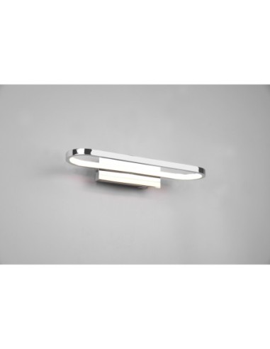 TRIO GIANNI-luminaire mural de salle de bains, design ovale élégant et chromé