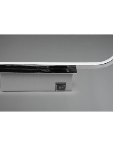Applique murale LED intégrée, 1700 lm – IP44 – Chrome - Trio - Gianni