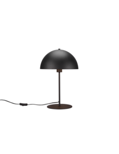 TRIO NOLA-lampe à poser, design champignon, noir et or.