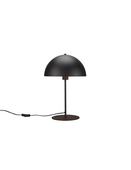 TRIO NOLA-lampe à poser, design champignon, noir et or.