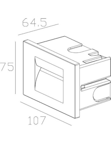 Applique extérieure Led intégrée Yvette I W - Deko Light Leluminaireled.com