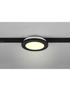 TRIO CAMILLUS-LED SMD 9W, 900lm, 3000K, noir mat, pour le système de rails DUOline. 2
