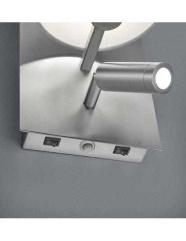 TRIO Marriot –bras pivotant, éclairage LED jusqu’à 80 % d’économies d’énergie.