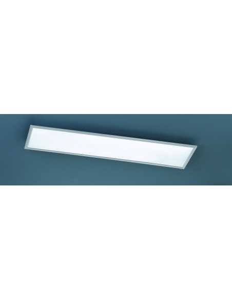 TRIO Phoenix-Éclairage moderne,LED intégrée 31W, dimmable, finition nickel mat