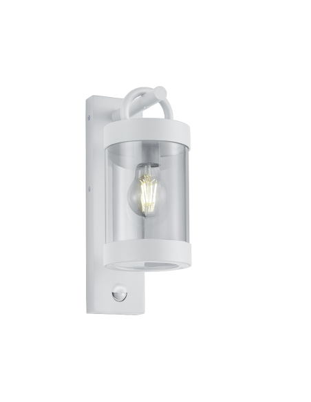Trio Sambesi-applique extérieure 1x E27 blanc mat, design moderne et traditionnel