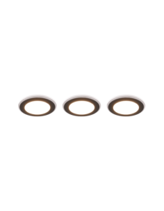 Trio Argus-3x SMD 4W, 350lm-lumière 3000K