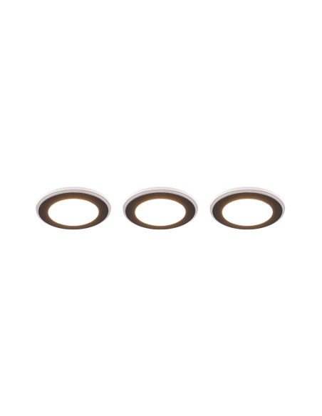 Trio Argus-3x SMD 4W, 350lm-lumière 3000K