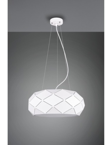 Trio Zandor - suspension moderne 50 cm de diamètre, adaptée aux espaces intimes
