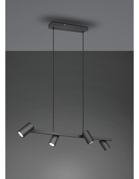 Trio Marley - luminaire rectangulaire de 80 cm idéal pour salle à manger ou îlot