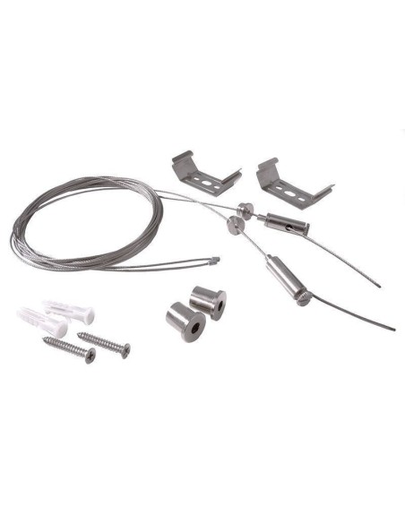 Kit de suspension réglable pour luminaire industriel Tri Proof  - Deko Light Leluminaireled.com