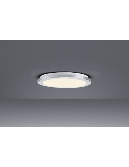 Plafonnier Led étanche, 1500lm, effet cristal – Trio - Cesar