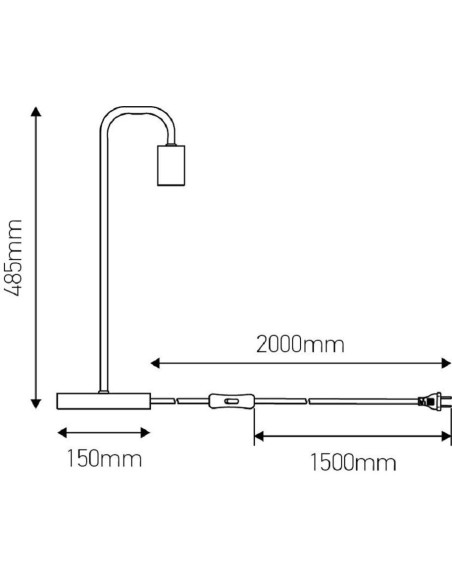 Lampe de table design bois et métal - Girard-Sudron Leluminaireled.com