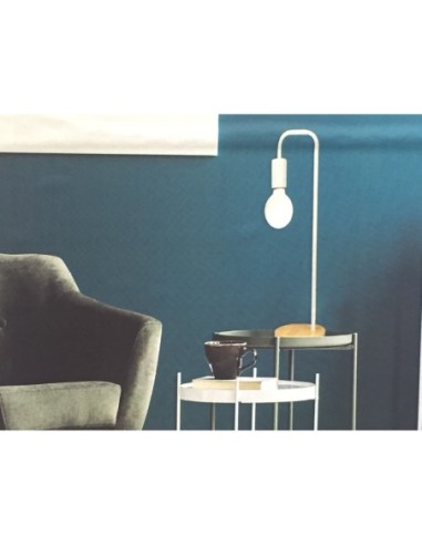 Lampe de table design bois et métal - Girard-Sudron Leluminaireled.com