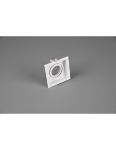 Spot encastré 1xGU10 15W blanc mat, métal - Trio - Kenai 2