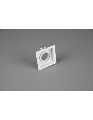 Spot encastré 1xGU10 15W blanc mat, métal intérieur | Trio