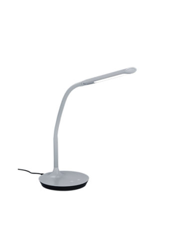 Lampe de bureau Led 5W 3000+4000+5000K gris - Trio - Polo