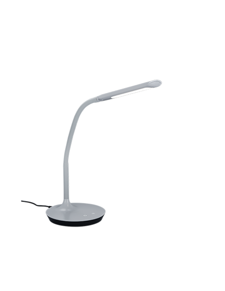 Lampe de bureau Led 5W 3000+4000+5000K gris - Trio - Polo