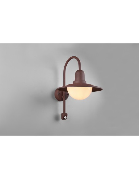 Applique extérieure Norman rouille Trio E27