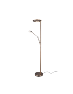 Lampadaire Led 32W 3700lm Laiton Fumé - Trio - Barrie