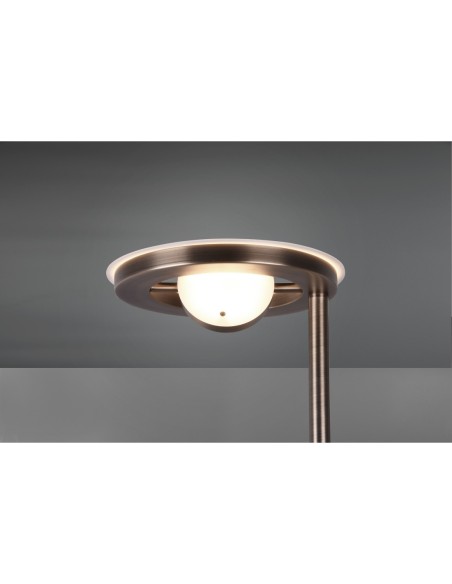Lampadaire Led 32W 3700lm Laiton Fumé - Trio - Barrie