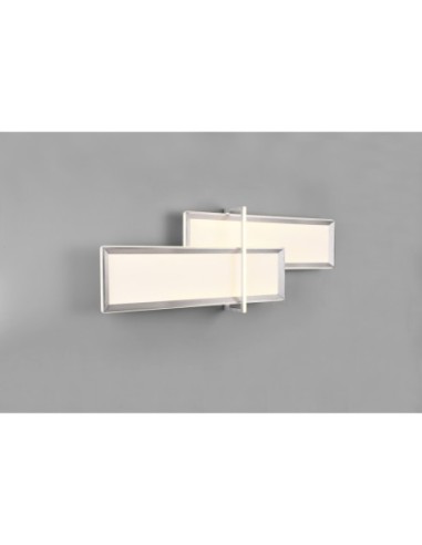 Plafonnier Led 22W 2600lm 3000K Aluminium - Trio - Charleston