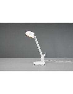 Trio Ava - lampe de table LED blanche avec variateur tactile et port USB intégré 2