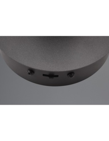 Applique orbit noir mat et café Trio 960 lumens