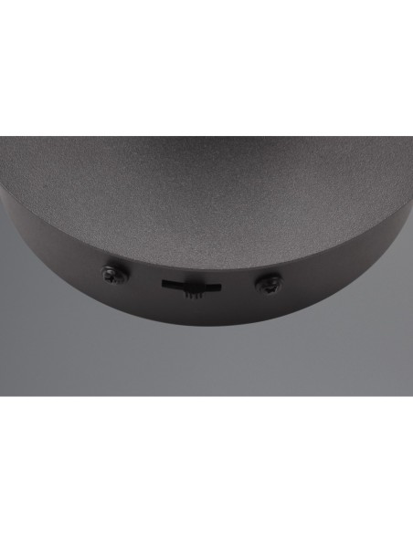 Applique orbit noir mat et café Trio 960 lumens