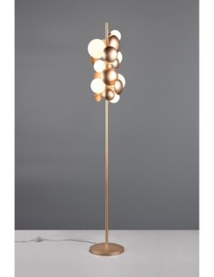 Lampadaire Led doré 7 lampes culot G9 - Trio Select - Bubble 2