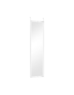 Miroir de porte suspendu blanc 30x120cm - Mirrors and More - Ria