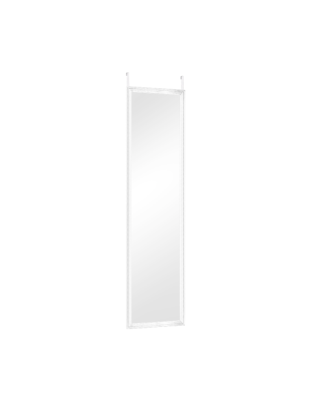 Miroir de porte suspendu blanc 30x120cm - Mirrors and More - Ria