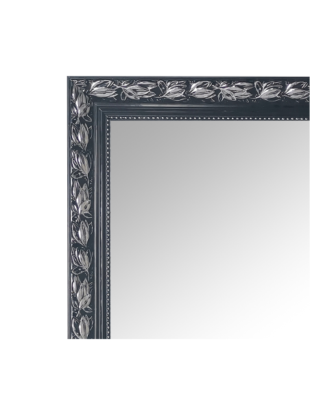 Miroir encadré noir 55x70cm - Mirrors and More - Tanja