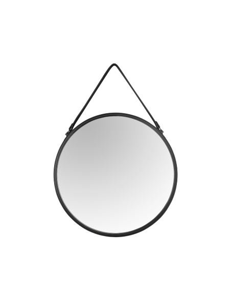 Miroir rond noir  diam 55 cm - Mirrors and More - Cornelia